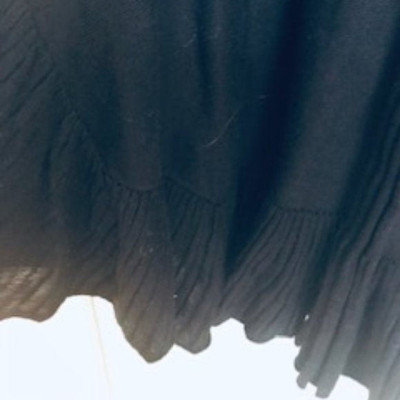 NWT Max StudioRuffled-Trim Knit Poncho - Picture 9 of 11